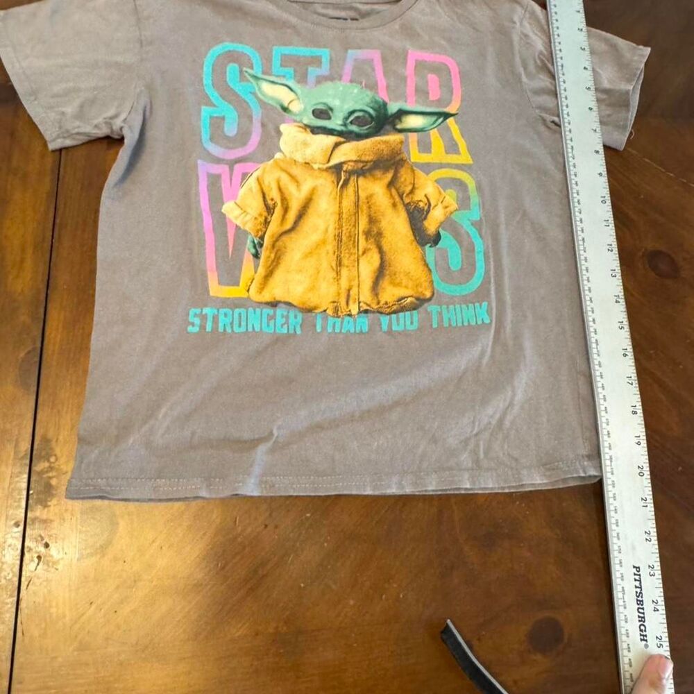 Star Wars “Stronger Than You Think” Grogu Graphic Tee View 4